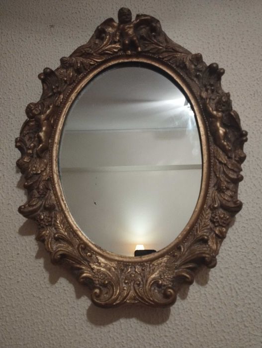 Vendo espelho com moldura