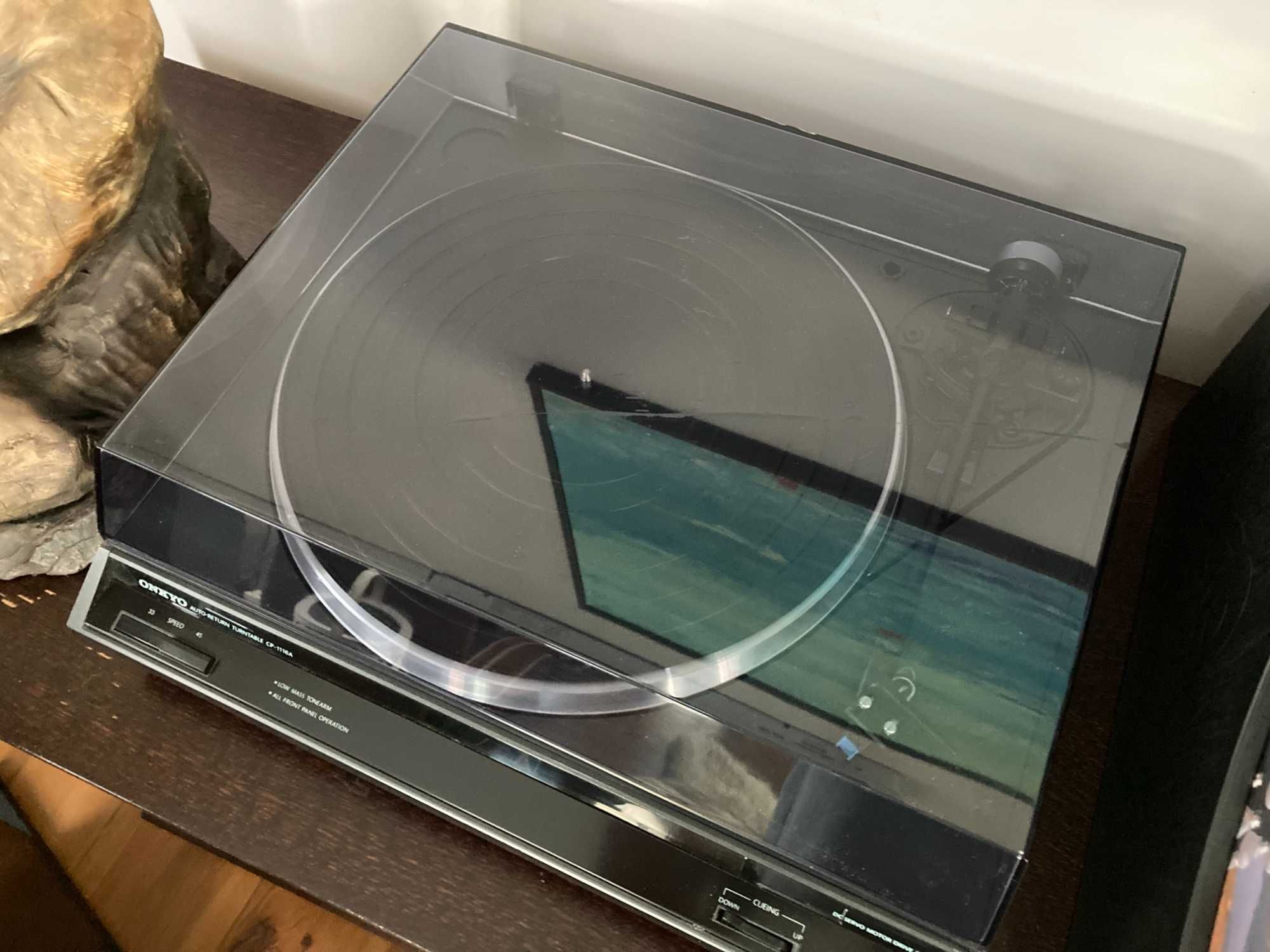 Gramofon ONKYO CP 1116a stylowy półautomat integra