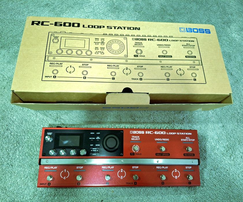Boss RC 600 Looper  multi efeitos como novo.