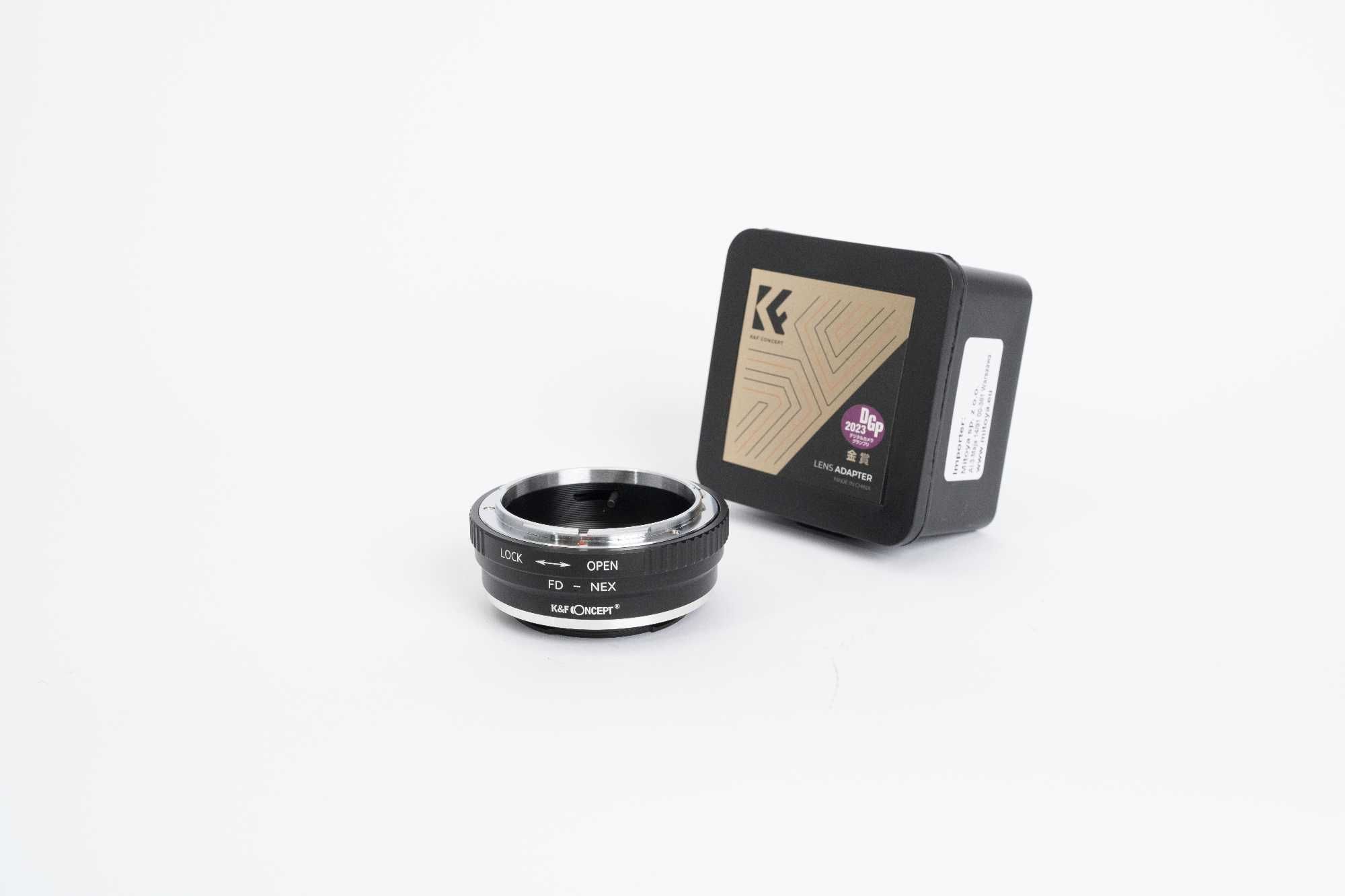 Adapter bagnetowy Canon FD - Sony E-mount NOWY