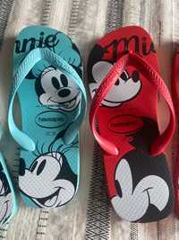 Havaianas Japonki Klapki 37/38 ice blue Disney Mickey Minnie