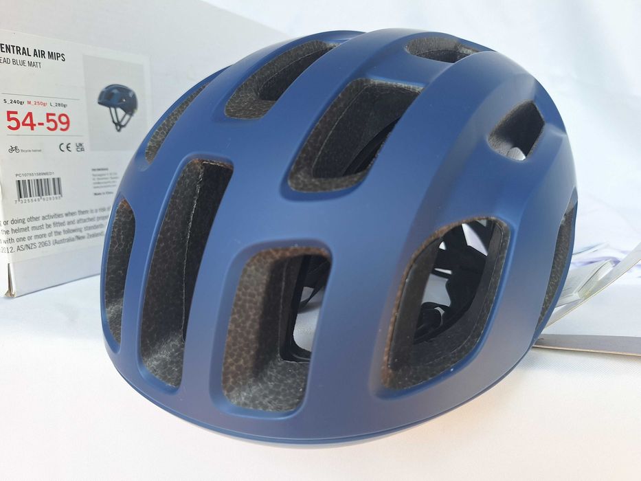 Kask rowerowy szosowy Poc Ventral Air Mips Lead Blue Matt M 54-59cm