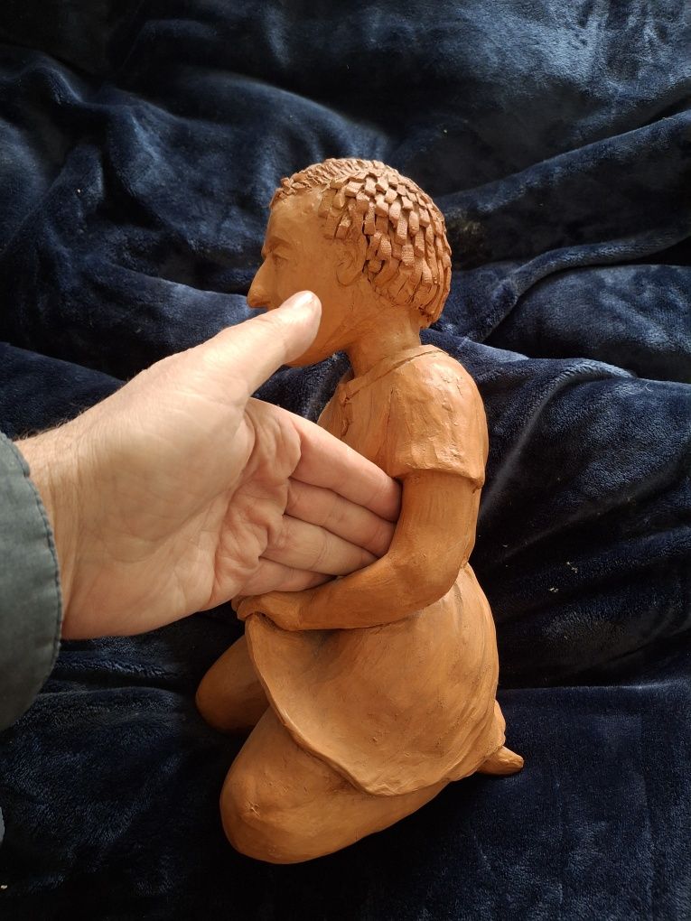 Grande escultura assinado Rogério Abreu com certificado