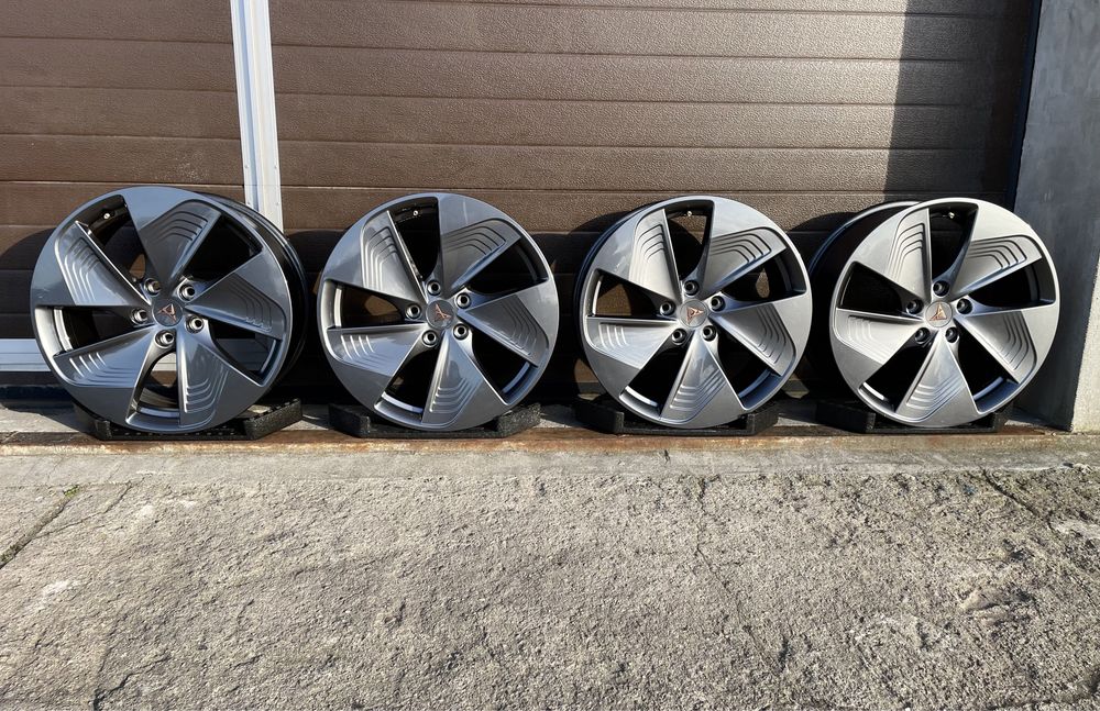 4x felgi aluminiowe 5x112 r18 7,5J et50 Alufelgi Oryginalne CUPRA 18”