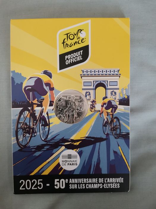 Moeda prata 333° Tour de France