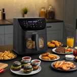 Nowa Frytkownica Beztłuszczowa Air Fryer Duża Frytownica 8l 1700w HIT