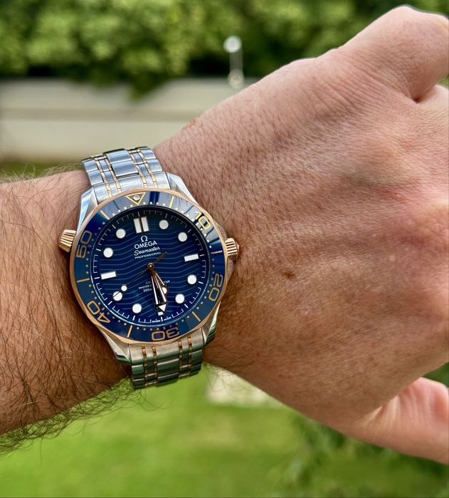 Omega Seamaster 300m  Sedna Gold Full Set Gwarnacja