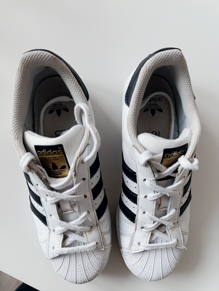 Adidas superstar oryginal 38 białe