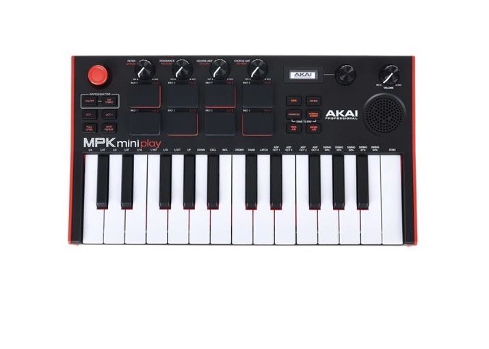 Teclado Controlador MIDI “AKAI” NOVO NA CAIXA