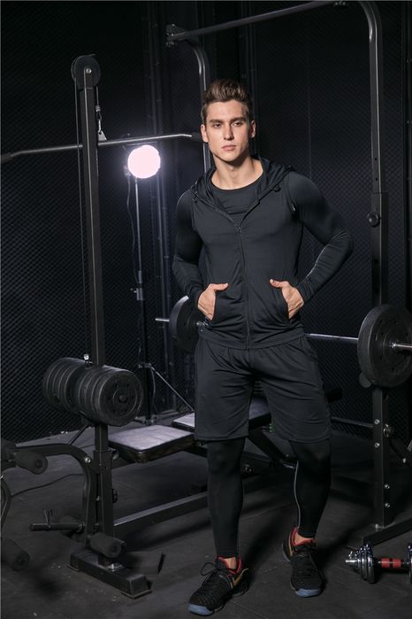 7в1.Компресійний комплект(рашгарди,тайтси,футболка,майка,шорти,вітровк