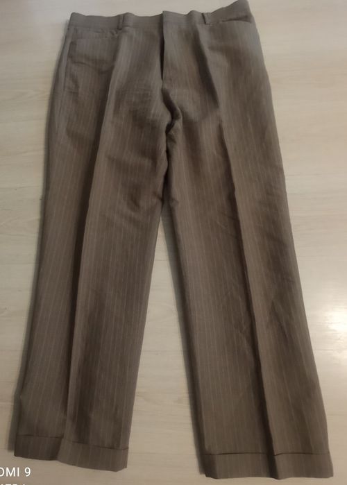 Garnitur męski lniany - nowy