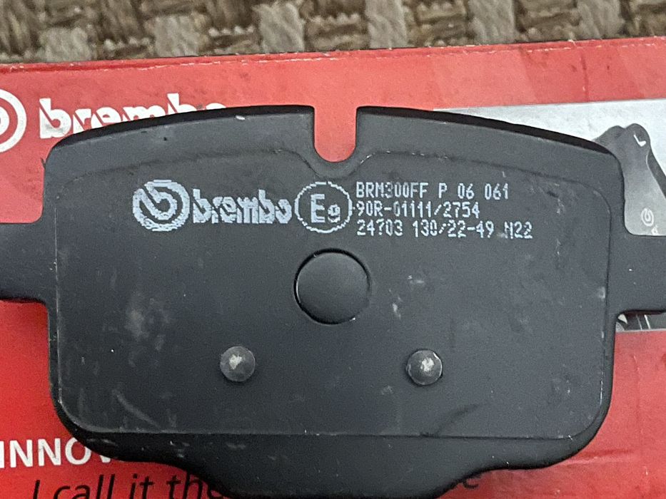 BMW 5/6 - Pastilhas travão (eixo traseiro)