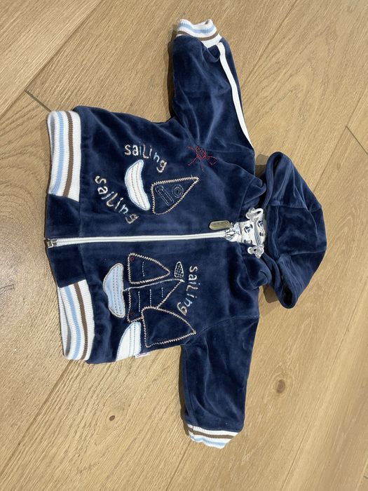 Bluza rozpinaną niemowleca / bluza dziecięce / bluza welurowa