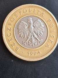 Moneta 2 zł "Duża Korona " rok 1994