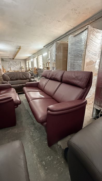 Диван кожаный, шкіряний з Німеччини