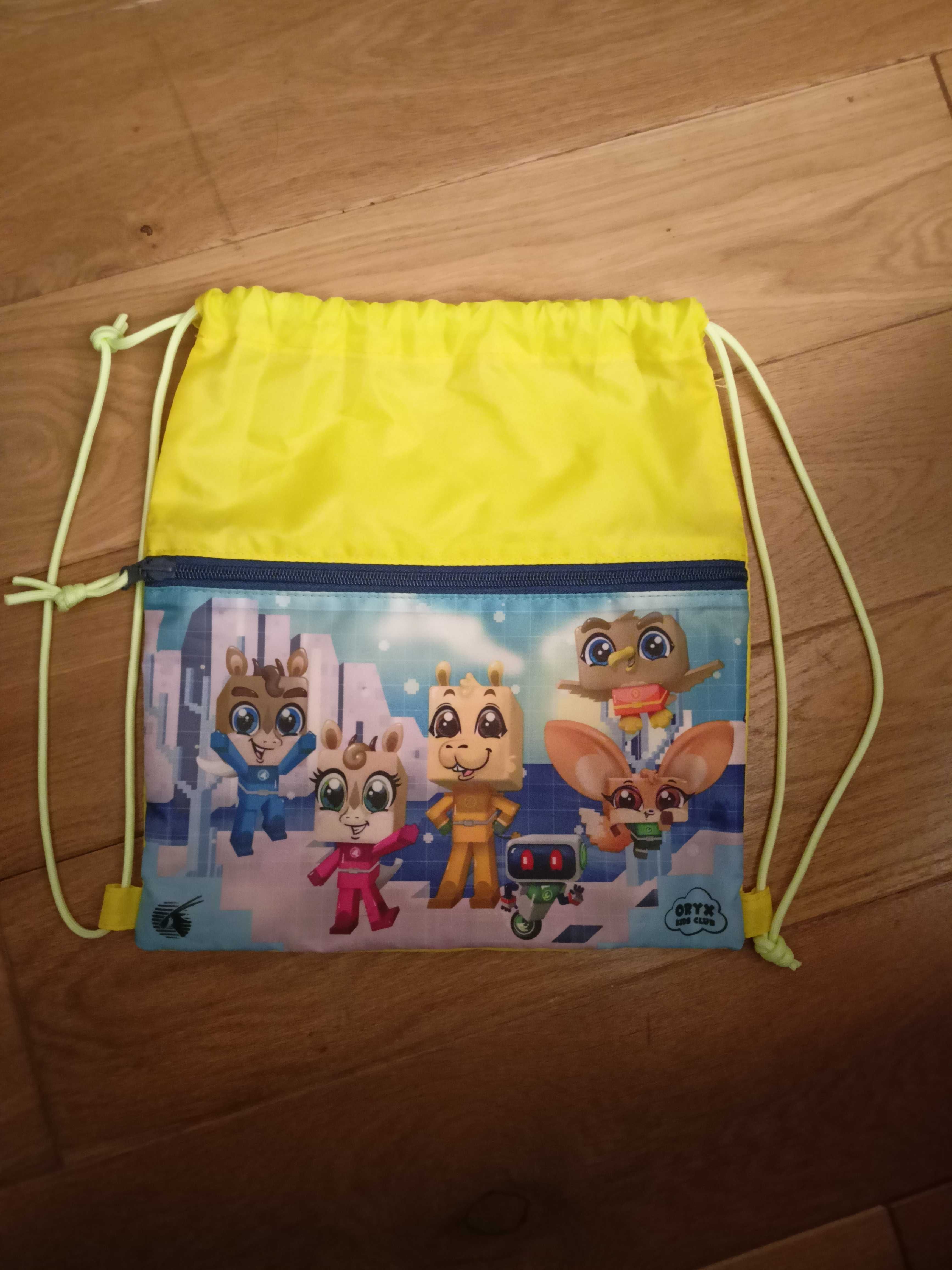 Dwa plecaki + piórnik