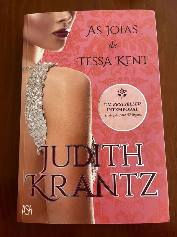 Livro “As Jóias de Tessa Kent” de Judith Krantz