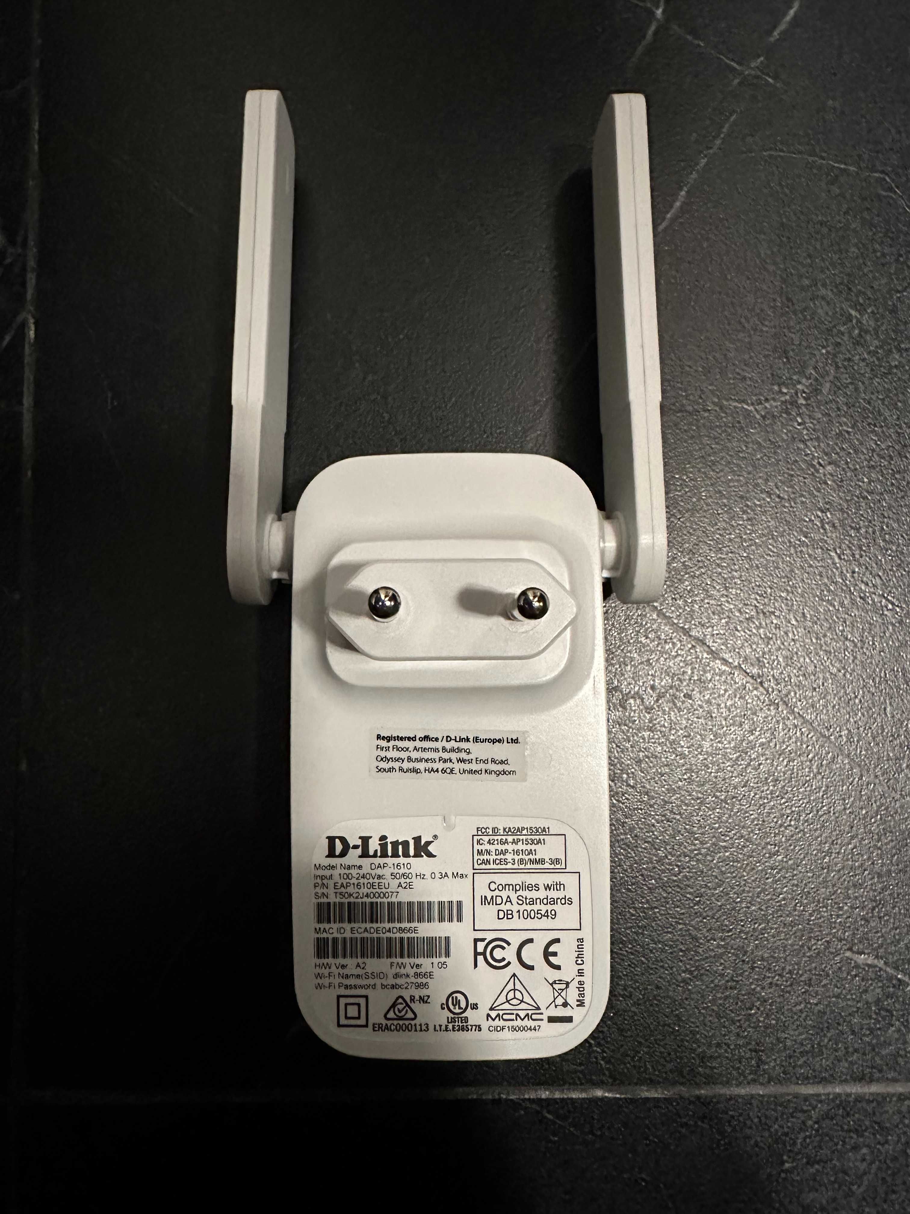 Repetidor de Sinal D-LINK DAP-1610