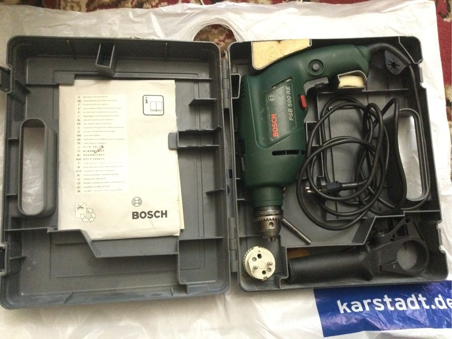 Продам ударную дрель BOSCH PSB 500 RE ОРИГИНАЛ