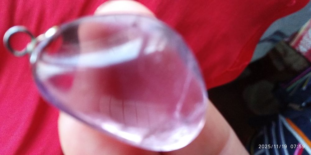 Аметист объемный кулон