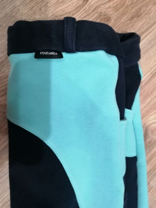 Bryczesy Fouganza 153-162 granatowe