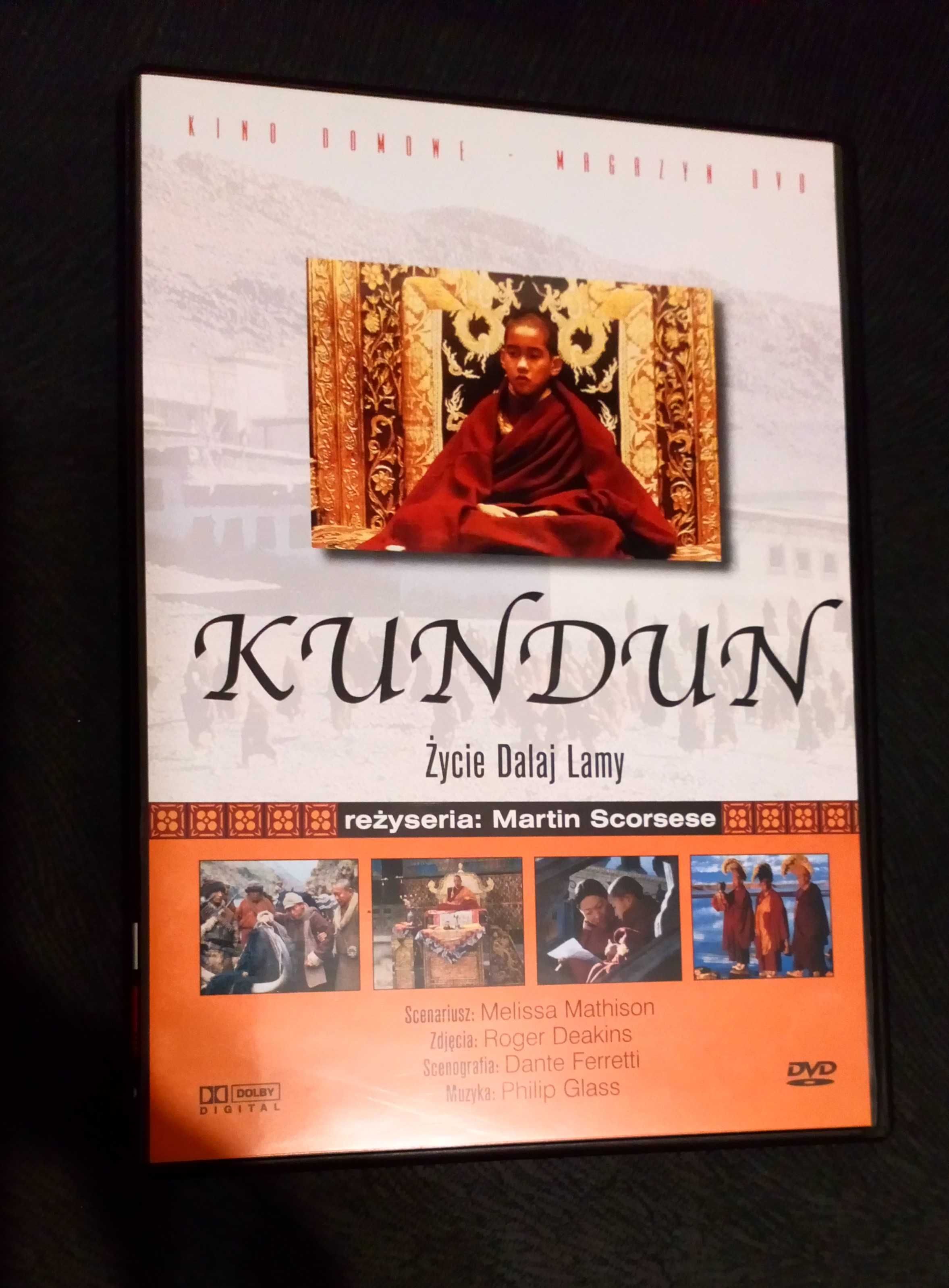 Film DVD - Kundun - życie Dalaj Lamy - reż. Martin Scorsese, stan BDB