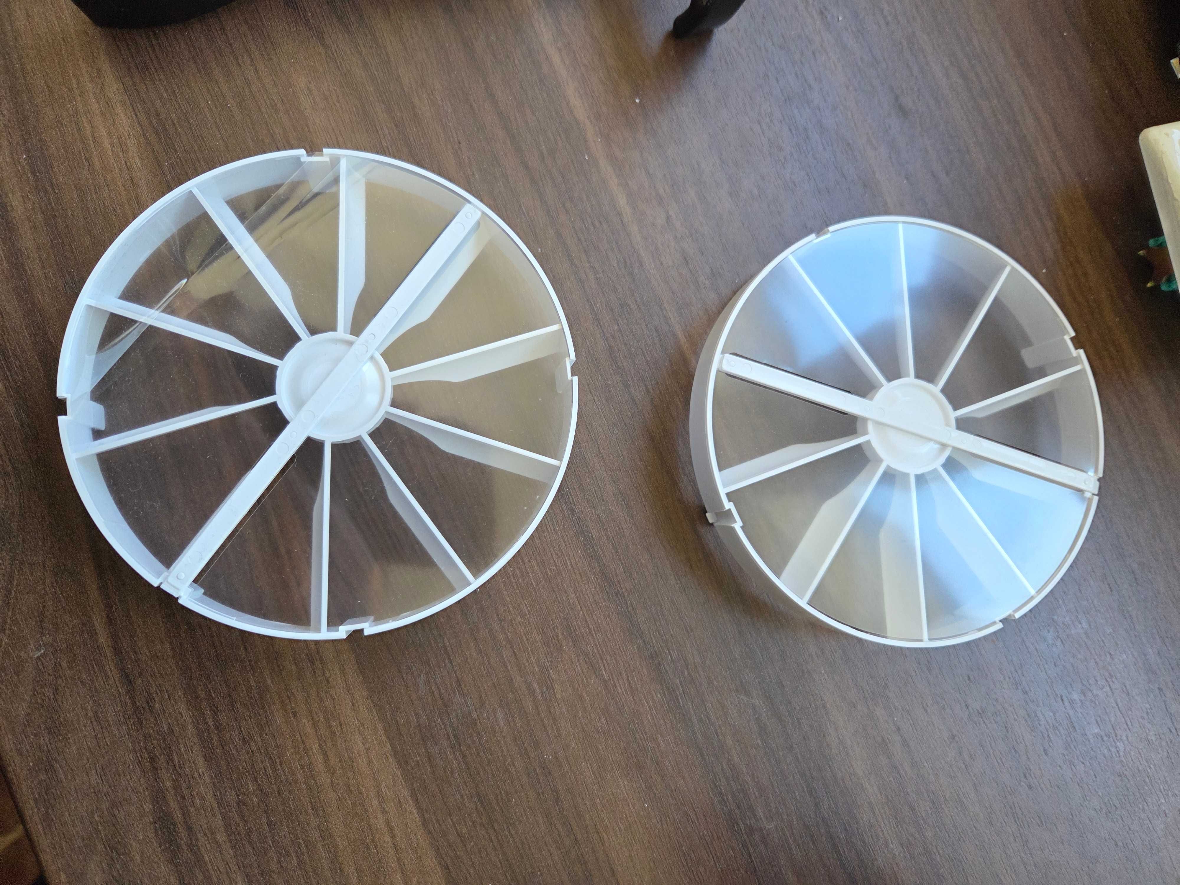 zawór zwrotny do wentylatora 125mm 2szt.