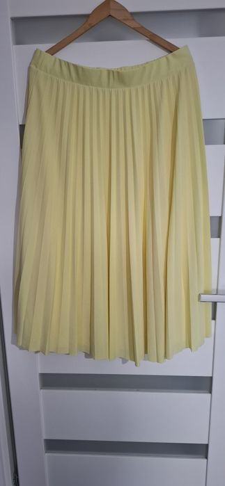 Piękna plisowana spódnica XL H&M