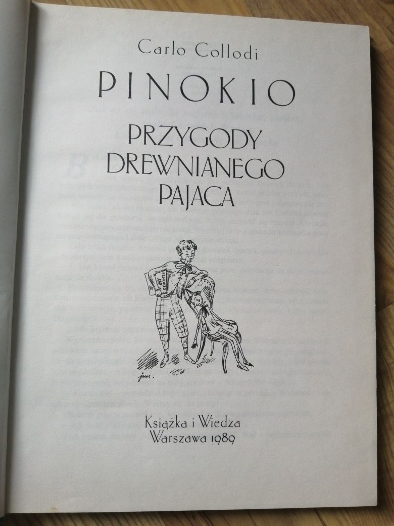 Książka lektura Ten Obcy,W pustyni i w puszczy, Pinokio