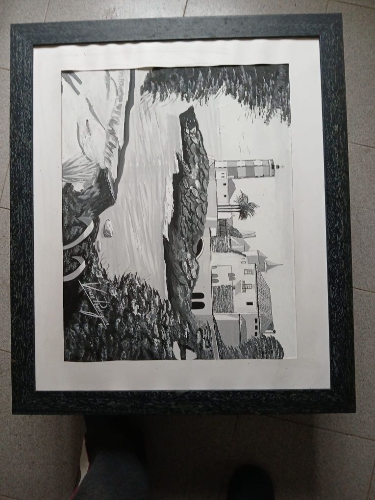 Quadro pintado por Vasco Rodrigues