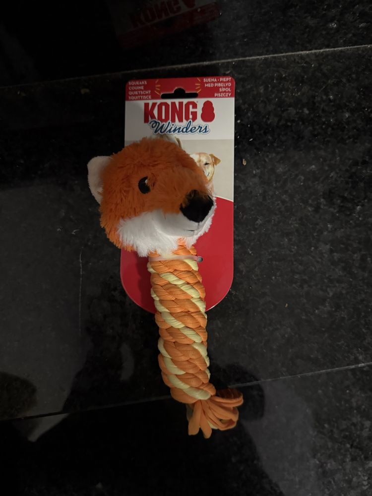 Brinquedo Kong winder raposa