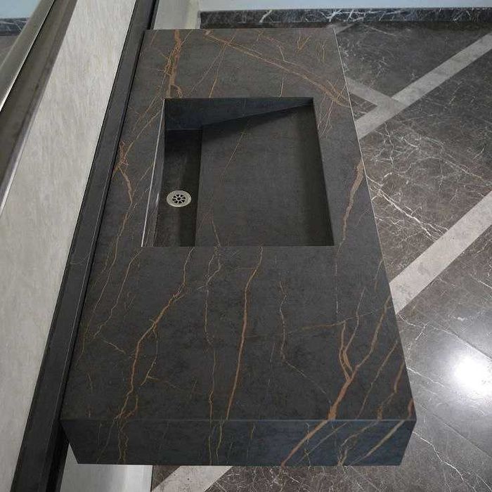 Керамогранітна мойка для кухні і ванни. Умывальник под заказ. Раковина