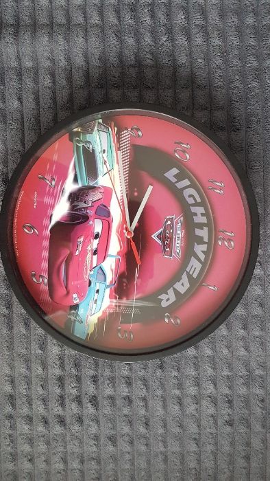 Zegar ścienny Auta Cars Zygzak