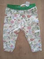 Spodnie legginsy Zara r. 74 kwiaty boho