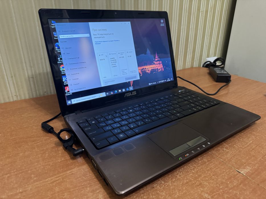 Ноутбук Asus X538 core i3 2gen NVIDIA GeForce GT 520MX