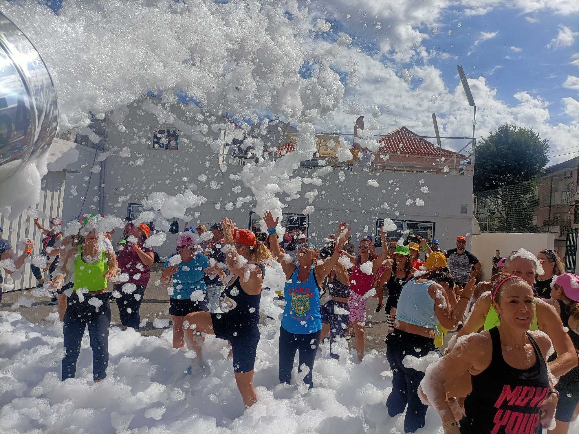 Festas de espuma