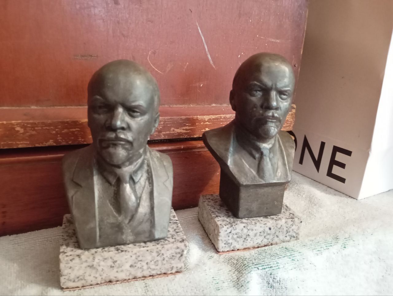 Бюст Ленин металл СССР два штуки