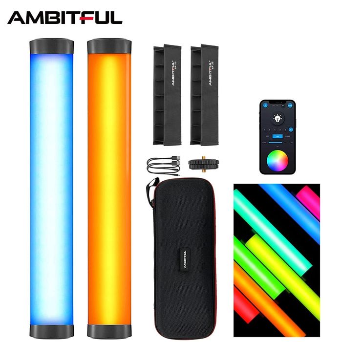 Світло Ambitful A2 Kit-2  Набір RGB Tube Light  для фото/відео