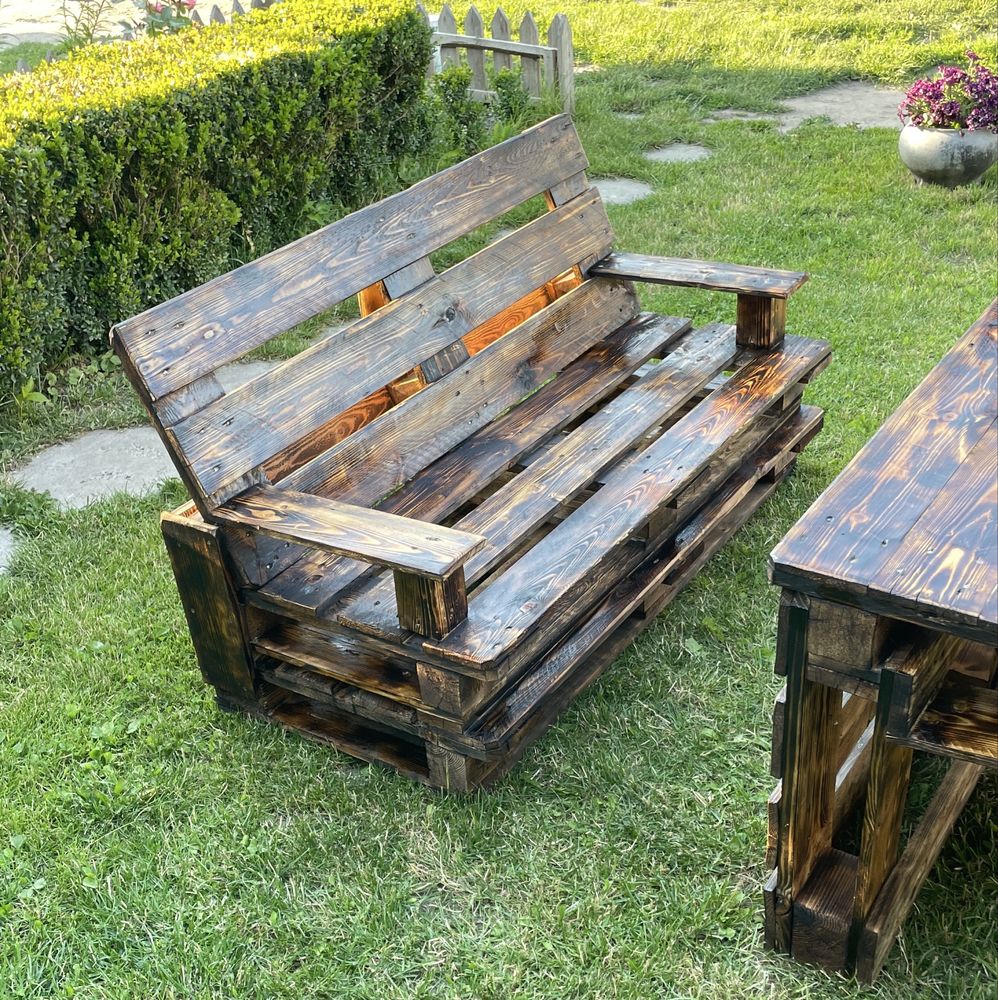 Садовий комплект лофт меблі