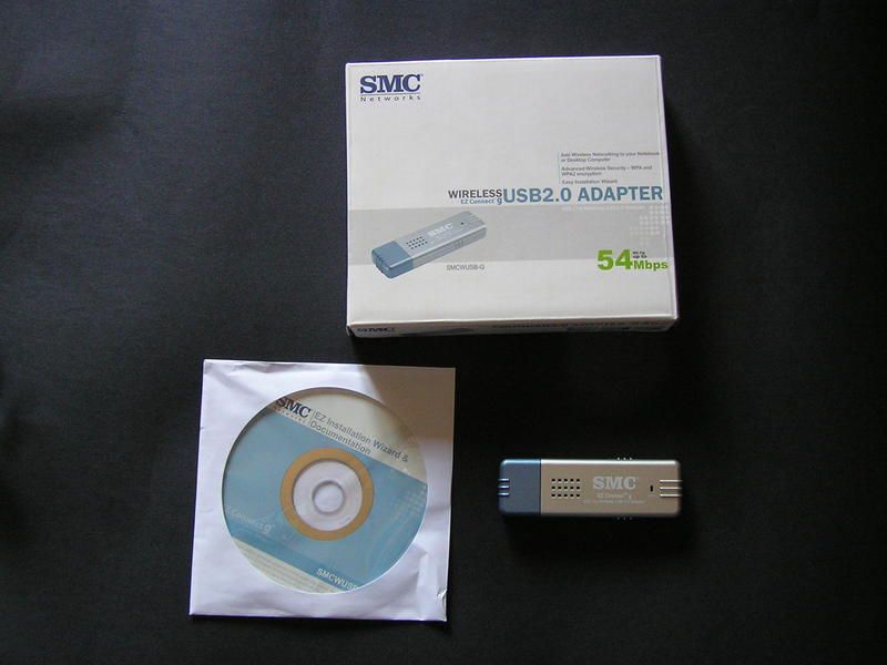 Adaptador EZ Connect™ g 54Mbps Wireless USB 2.0 Adapter (SMCWUSB-G)