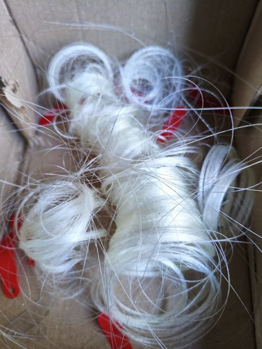 Катушка для змотування відпрацьованого оптоволокна. Насадка на дрель