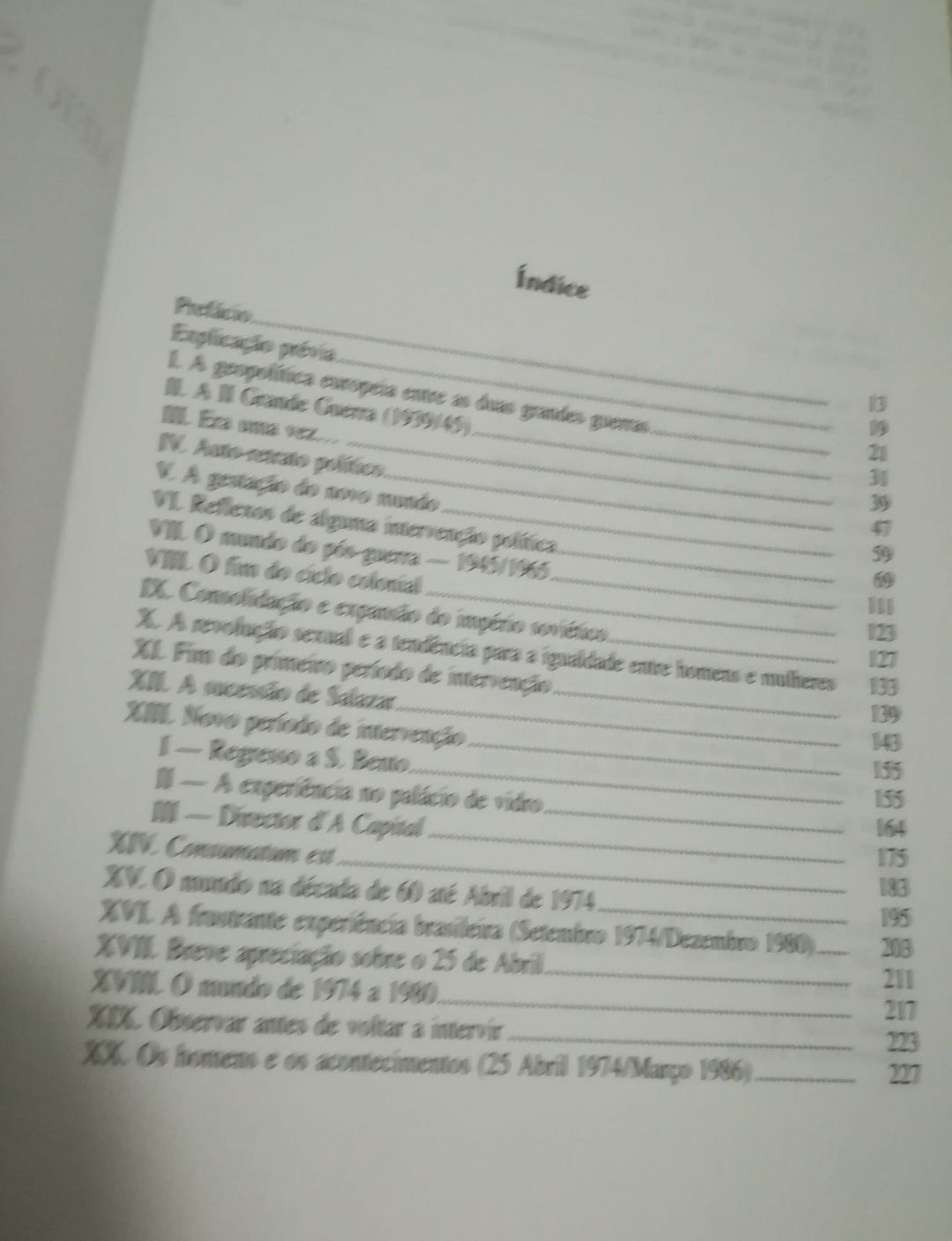 Meio século de observação