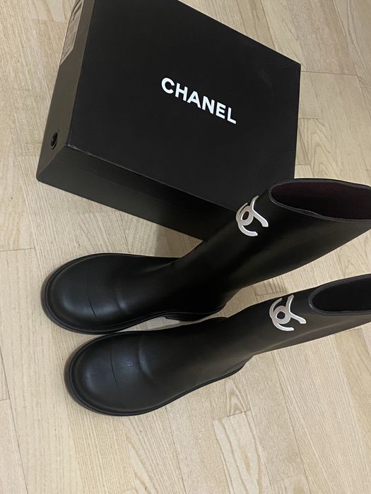 Чоботи гумові шанеил ПОВНА вартість вказана