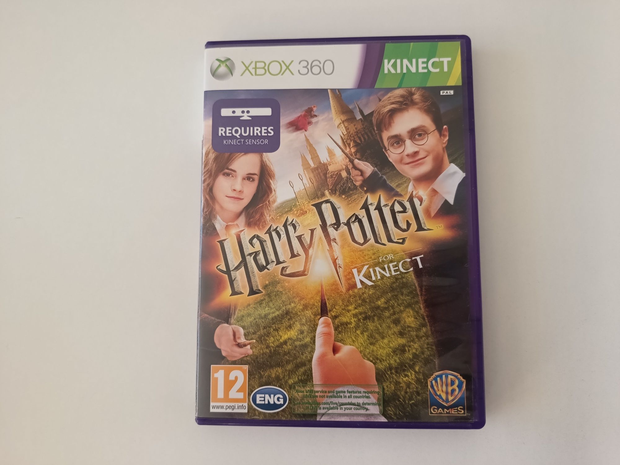 Gra Xbox 360 Harry Potter For KINECT - instrukcja Polska