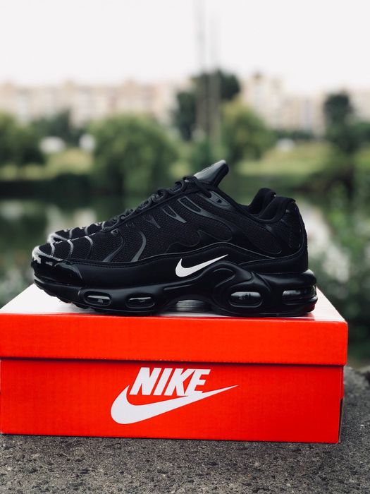 Nike Air Max TN Plus Black/Black / кроссовки Найк Тн Плюс мужские TN