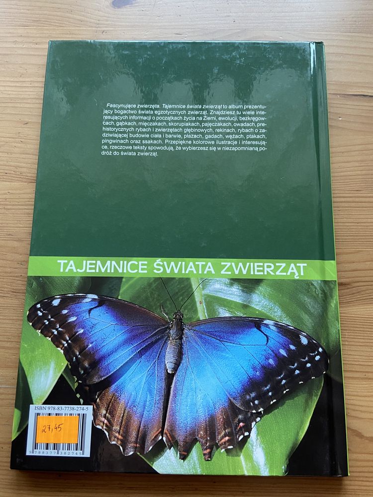 Książka tajemnice świata zwierząt