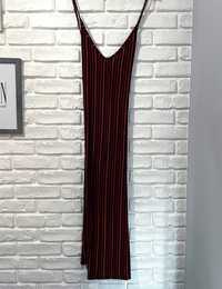 Ołówkowa sukienka midi w paski Reserved