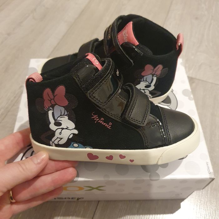 Sneakersy adidasy buty sportowe za kostkę Minnie disney trzewiki geox