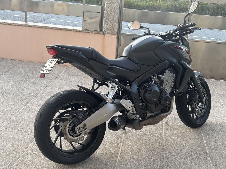Honda CB650f abs Termignoni