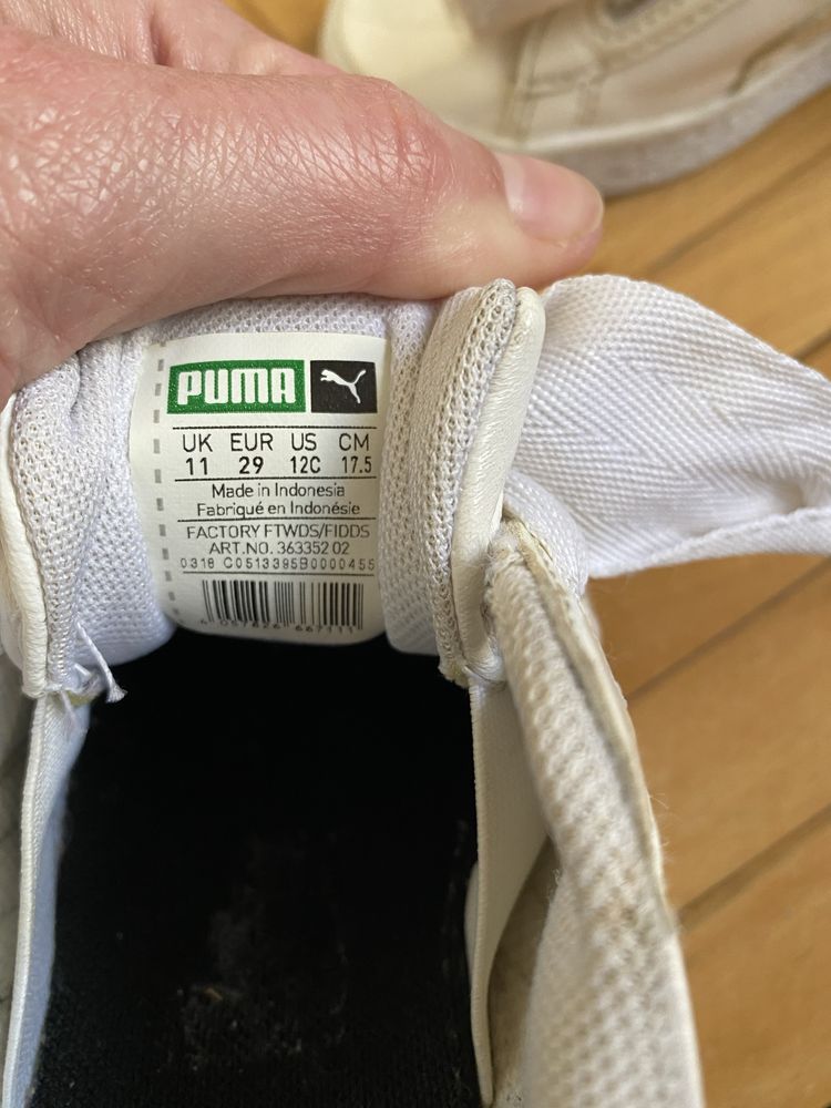 Кеди puma 29 р 17,5 см